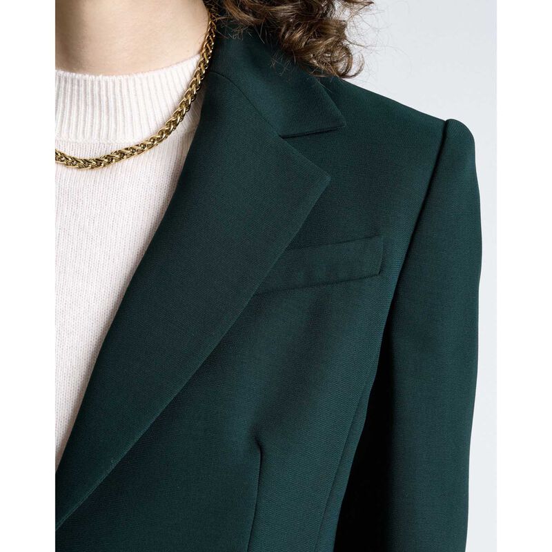 Cue Jade Double Weave Blazer image number 2